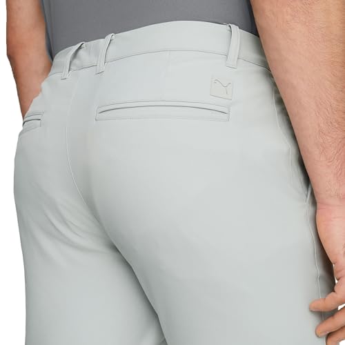 PUMA GOLF Mens Dealer Tailored Pants, Ash Gray, 36W X 30L US