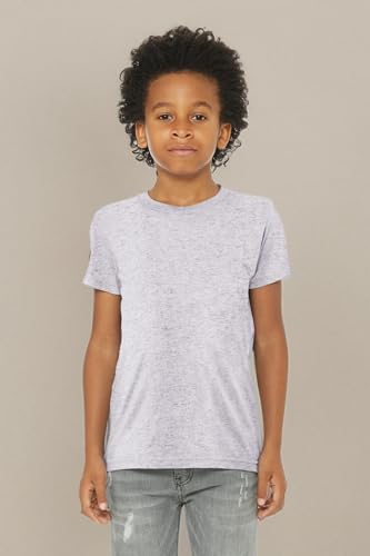 Youth Triblend Short-Sleeve T-Shirt - BLUE TRIBLEND - M(D0102H7W6L6)