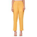Fabindia WomenS Regular Ethnic Pant (2126407Yellow_Yellow