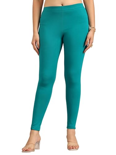 Libas WomenS Regular Bottom Wear (Pl1706_Teal
