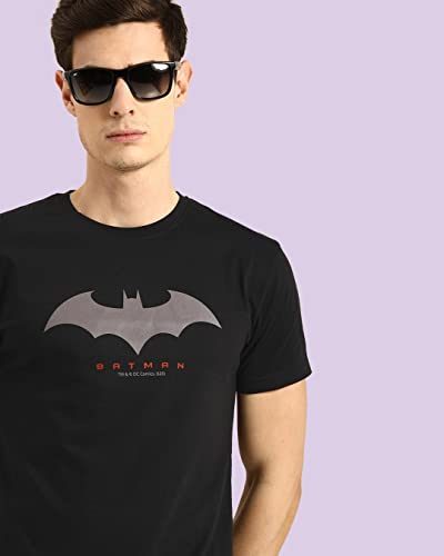 Bewakoof Official Dc Merchandise MenS Printed Regular Fit Half Sleeve Round Neck Cotton T-Shirt