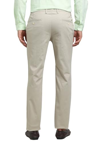 Turtle Men Cotton Stretch Ultra Slim Fit Casual Trouser