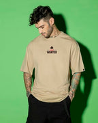 Bewakoof Official Marvel Merchandise Mens Graphic Printed Oversized Fit Half Sleeve Round Neck Cotton T-Shirt_629607_Ginger Roo