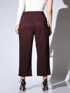 Leriya Fashion WomenS Regular Trousers Pant (Lf-Tr777_Maroon