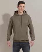 Unisex Ecosmart 5050 Pullover Hooded Sweatshirt - WHITE - S(D0102H7D7JP)
