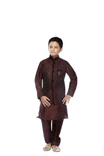 Manyavar Boys Kurta Pyjama (Cj952136-322-28)