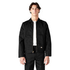 Mens 8 oz Lined Eisenhower Jacket - BLAcK - S(D0102H7ZSDX)