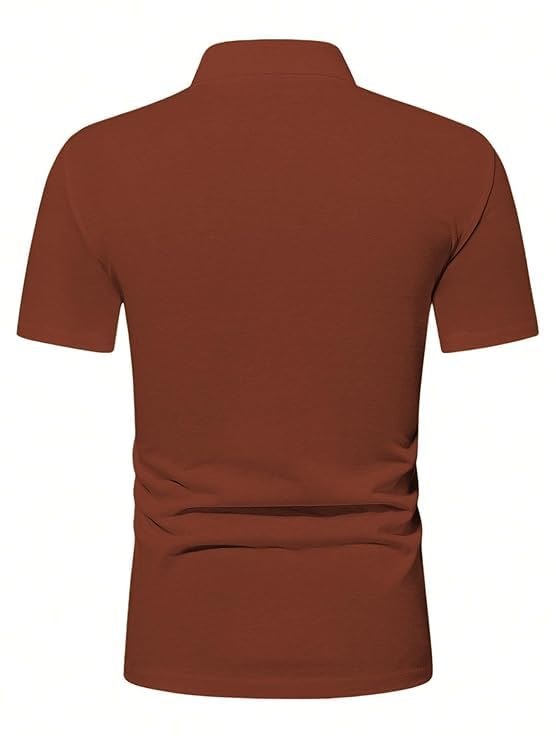 Leriya Fashion Regular Fit T-Shirt For Men (Lf-Mt-1228-01_Orange
