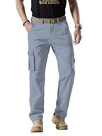 Shasmi Light Grey Mens Durable Comfy, Solid Color, Drawstring Waist, Casual Style, Breathable Fabric, Outdoor, Utility Multi-Poc