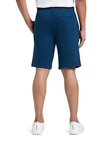XYXX Athleisure Mens Cotton Shorts | Super Soft, Knee Length Comfortable Everyday Wear | Relaxed Fit Solid Code Shorts with Zip