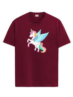 ADRO T Shirts for Boys & Girls || Unicorn Printed Cotton T-Shirt || Ages 3-14 || 100% Cotton Round Neck Tshirt for Boys & Girls|