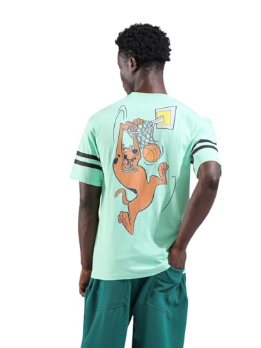 The Indian Garage Co Mens Warner Bros. Collection Boxy Fit Scooby Doo Crew Neck T-Shirt