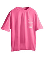 Bewakoof Official Avatar Merchandise Womens Graphic Printed Regular Fit Half Sleeve Round Neck Cotton T-Shirt_630713_Pink_S