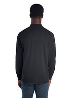 Jerzees Mens SpotShield Stain-Resistant Polo Shirt, Small, Black