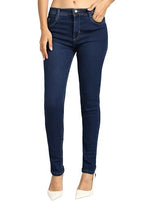 Nifty Womens Denim Stretchable Slim Fit High Waist Jeans (1393N_BSC_32_Basic_Blue_32)