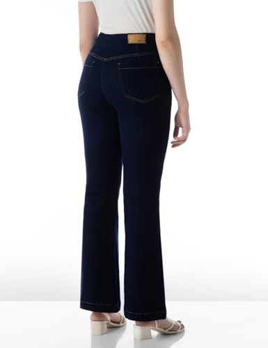 INKD Regular Fit Womens Jeans (INKSS24WJN-404_Dark Knight