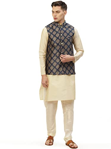 Jompers MenS Woven Design Nehru Jacket