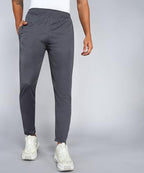 Shiv Textiles MenS Solid Lycra Full Elastic Regular Jogger Track Pant