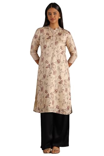 Soch Women Art Silk Floral Print Kurta