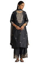 Soch Women Chanderi Embroidered Suit Set Sequins