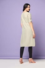 Greciilooks Women'S Rayon Printed Regular Kurta Set