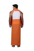 Prakasam Cotton Mens Colour Dhoti With Matching Towel