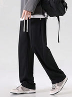 Greciilooks MenS Lycra Cargo Track Pants  Loose Fit Joggers For Men | Korean Style Travel