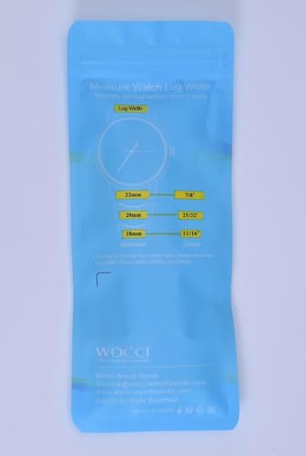 WOCCI 14mm Silicone Watch Band, Quick Release Rubber Replacement Strap with Black Stainless Steel Buckle (Christmas Red)