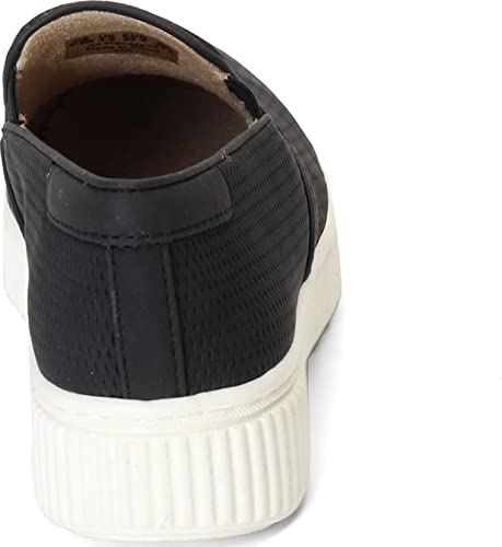 Women's Natural Soul, Tia Platform Sneaker Black 8 W