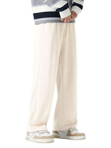 Greciilooks Track Pant For Men | Track Pants | Plain Track Pant| Trousers For Men (Gl-Dp-Tp-1011-M-White)