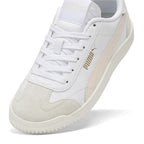 PUMA Shoes Club 5v5 Sneaker, 4 US Unisex Big Kid, White-Rosebay Gold