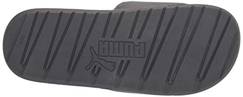 PUMA Men's COOL CAT 2.0 ALTERNATIVE CLOSURE FS Slide Sandals, CASTLEROCK-Puma Black, 10