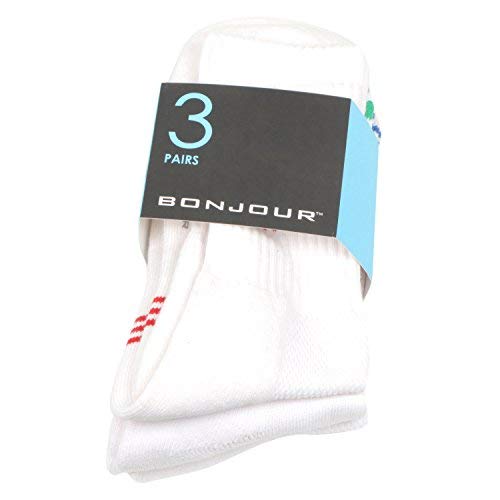 Bonjour MenS Crew Length Cotton Socks