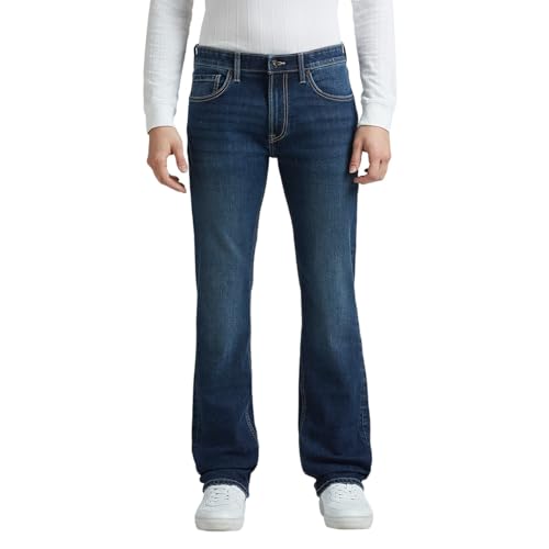 Pepe Jeans MenS Regular Jeans (Pm2084702Q03_Dark Indigo