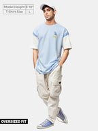 The Souled Store Official Disney: Donald Duck Attitude Men Oversized T-Shirts Multicolour