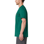 Dickies Men's Big & Tall Heavyweight Crew Neck Short Sleeve Tee Big, Green Heather, XX-Large Tall