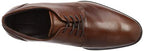 ECCO mens Citytray Plain Toe Tie Oxford, Cognac, 10-10.5 US