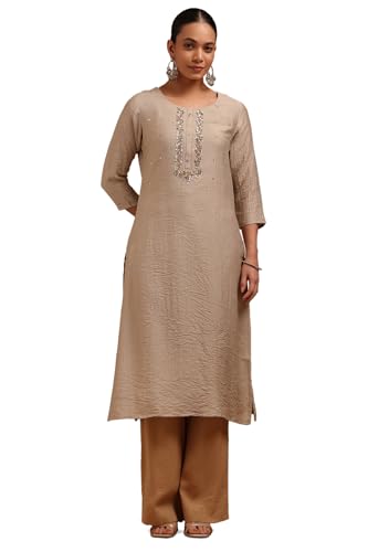 Soch Women Gadwal Embroidered Kurta with Sequins