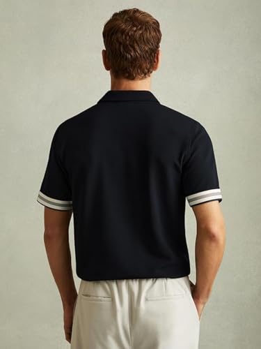 Leriya Fashion T Shirt For Men | Polo T-Shirt For Man | Plain | Casual Stylish | Half Sleeve | ManS Polycotton Solid Slim Fit T