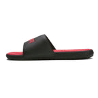 PUMA Men's COOL CAT 2.0 Slide Sandals, PUMA Black-PUMA Red-PUMA Red, 10