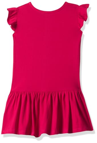 T2F Girls Cotton A-Line Knee-Length Casual Dress