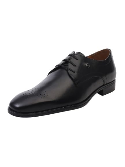 Monte Carlo Men Black Lace Up Genuine Leather Formal Shoes  2018338FW29 9
