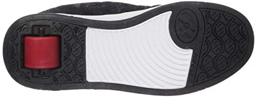 Heelys Men's Voyager Tennis Shoe, Black/Red, 9 M US