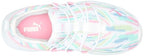 PUMA One4All Sneaker, White-Pink Lilac-Mint, 5 US Unisex Big Kid