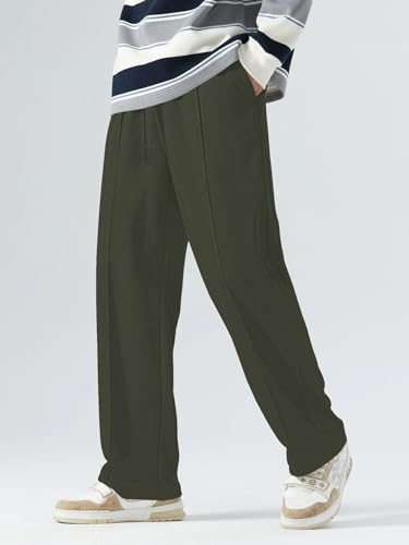 Greciilooks MenS Lycra Cargo Track Pants  Loose Fit Joggers For Men | Korean Style Travel & Lounge Wear With Pockets