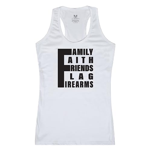 Graphic Tank, 5 Things YDMW 1, White, XL