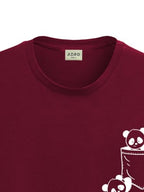 ADRO Tshirt for Men | Printed T Shirt for Men | 100% Cotton T-Shirt |Printed T Shirt | T-Shirts | RN24-POC-MR-M Maroon
