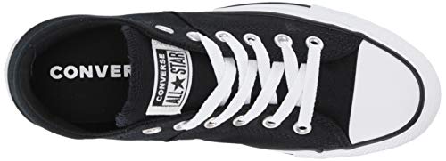 Converse Women's Chuck Taylor All Star Madison Low Top Sneaker, Black/White/Black, 7 M US