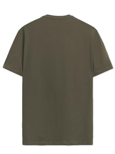 ADRO Mens Royal Bike Design Printed 100% Cotton T-Shirt - Regular Fit, Printed T-Shirts for Men (RN24-RYL-OL_Olive_S)
