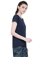 Clovia WomenS Activewear Short Sleeve Sports T-Shirt